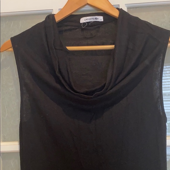 Lacoste Cowl Neck Shift Dress - Picture 3 of 8